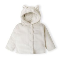 21BABYFUR 7B: Soft Fur Jacket (NB-9 Months)